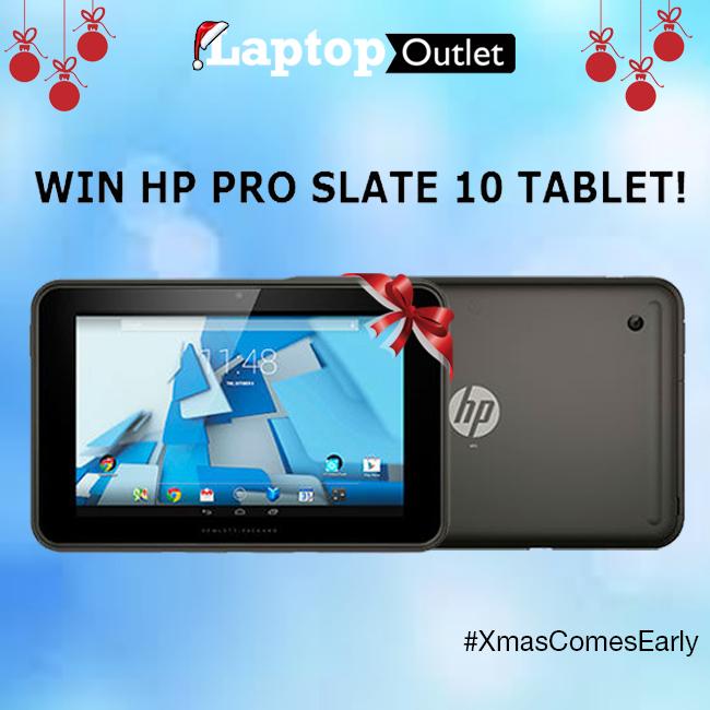 Your chance to WIN an HP Pro Slate Tablet
